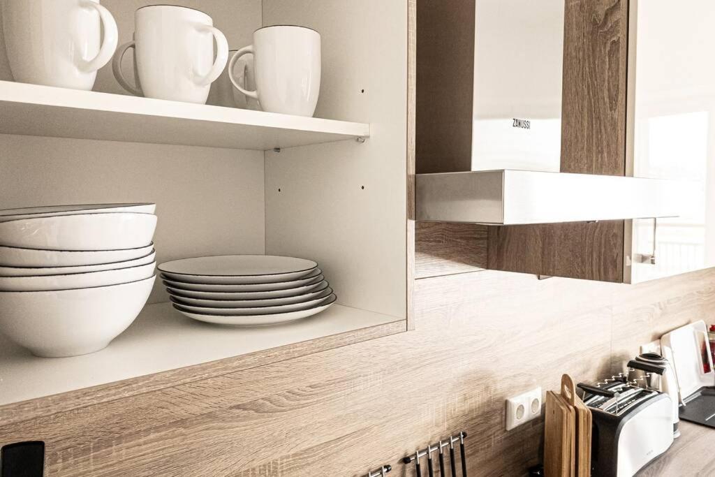 Modernes Luxus-Apartment Im Leipziger Zentrum Dış mekan fotoğraf