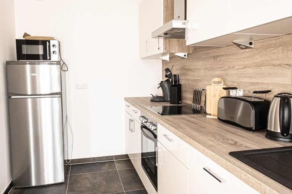 Modernes Luxus-Apartment Im Leipziger Zentrum Dış mekan fotoğraf