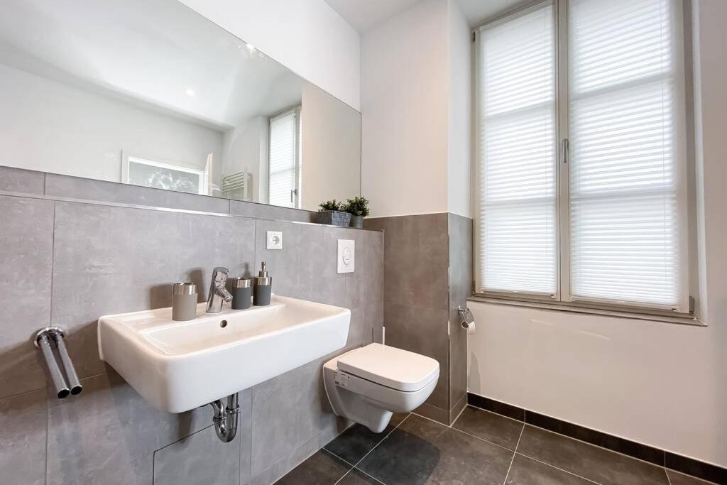 Modernes Luxus-Apartment Im Leipziger Zentrum Dış mekan fotoğraf