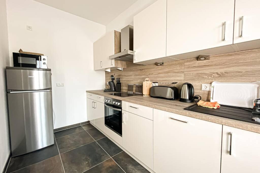 Modernes Luxus-Apartment Im Leipziger Zentrum Dış mekan fotoğraf
