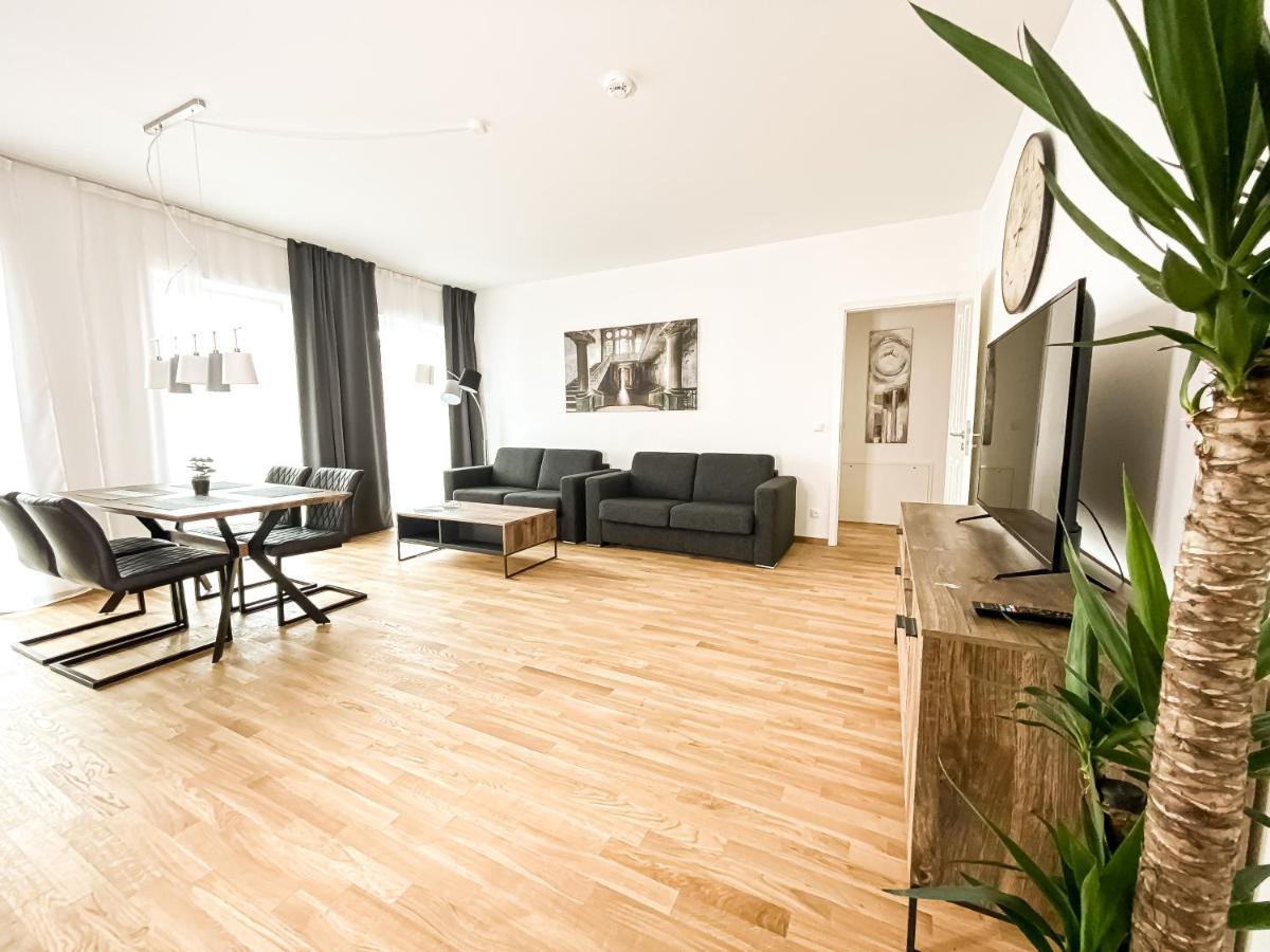 Modernes Luxus-Apartment Im Leipziger Zentrum Dış mekan fotoğraf