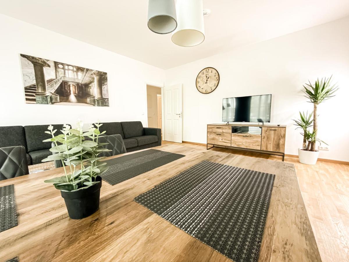 Modernes Luxus-Apartment Im Leipziger Zentrum Dış mekan fotoğraf