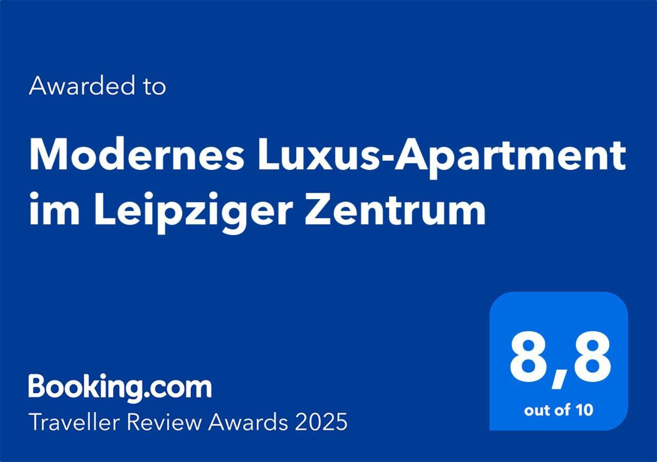 Modernes Luxus-Apartment Im Leipziger Zentrum Dış mekan fotoğraf